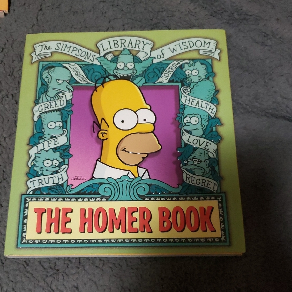 NWOT The Simpsons 'The Homer Book'